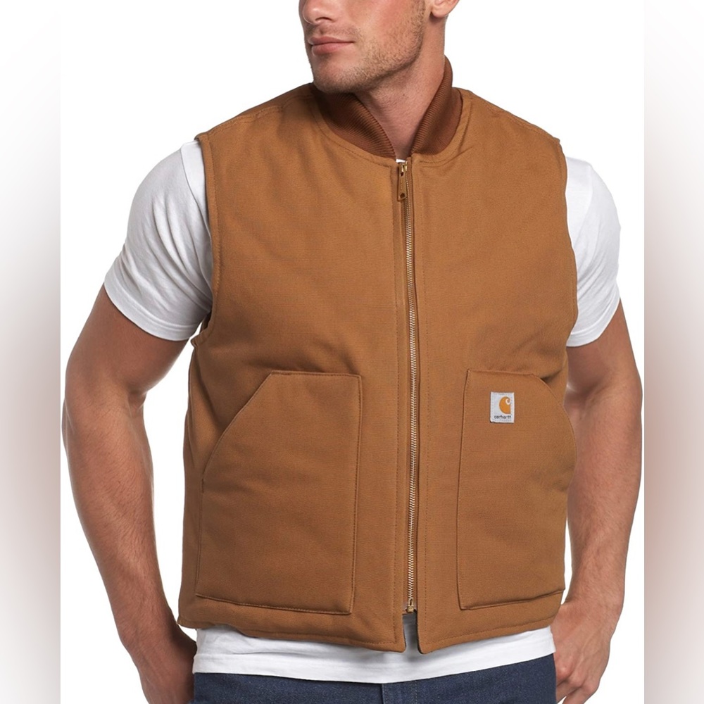 Carhartt Men's Big & Tall Arctic-Quilt Lined Duck Vest